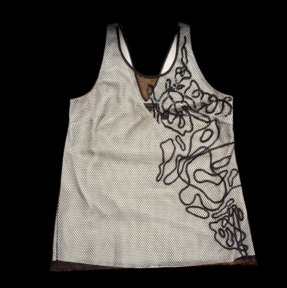 Sachin + Babi Black and White Tank Top